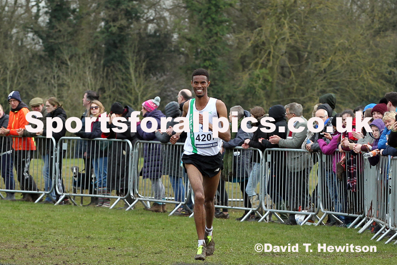 Senior men, 2020 British Athletics Inter Counties Cross Country Champs., Prestwold Hall, Loughborough. Photo: David T. Hewitson/Sports for All Pics